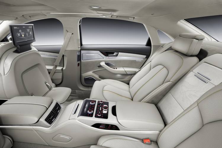 Audi A8 D4 4H 2013 facelift rear seats