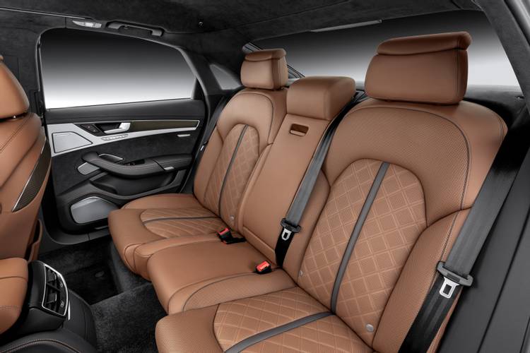 Audi S8 D4 4H 2013 facelift rear seats