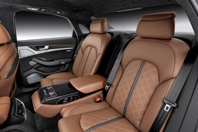 Audi S8 D4 4H 2014 facelift rear seats