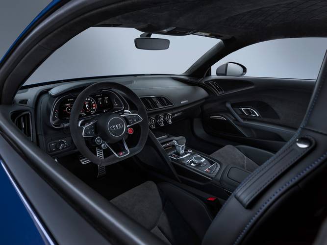 Audi R8 4S facelift 2018 interiér