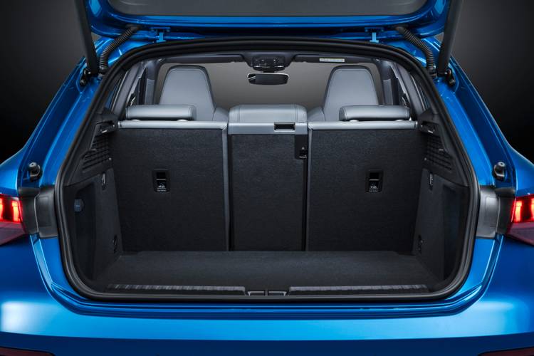 audi a3 Sportback 2020 pojemność bagażnika 380 l