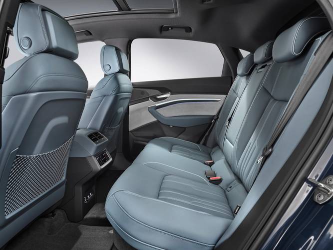 Banquette arrière de la audi e-tron Sportback 2019