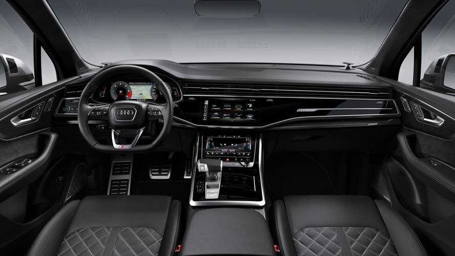 Audi SQ7 4M facelift 2019 wnętrze