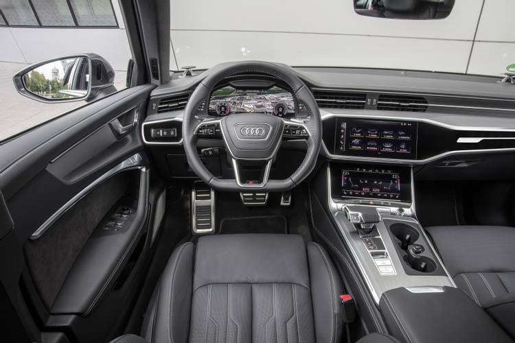 Audi A6 Avant kombi C8 4K 2018 interiér