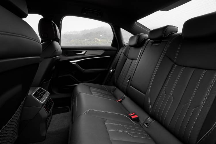 Audi A6 C8 4K 2018 rear seats