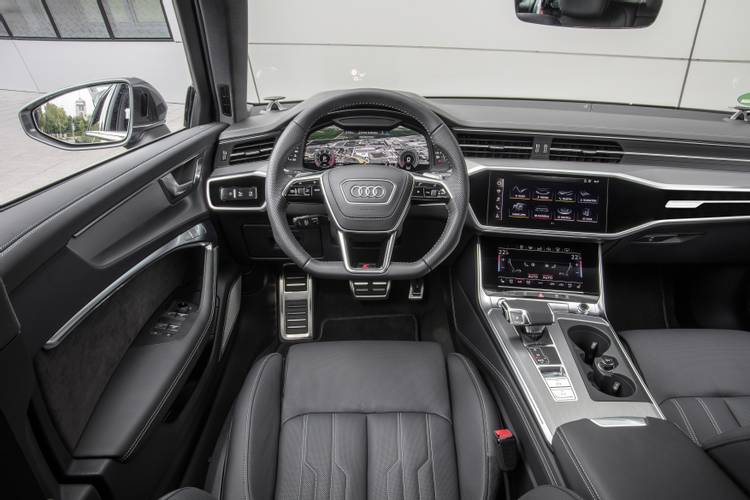 Audi A6 Avant kombi C8 4K 2018 interieur