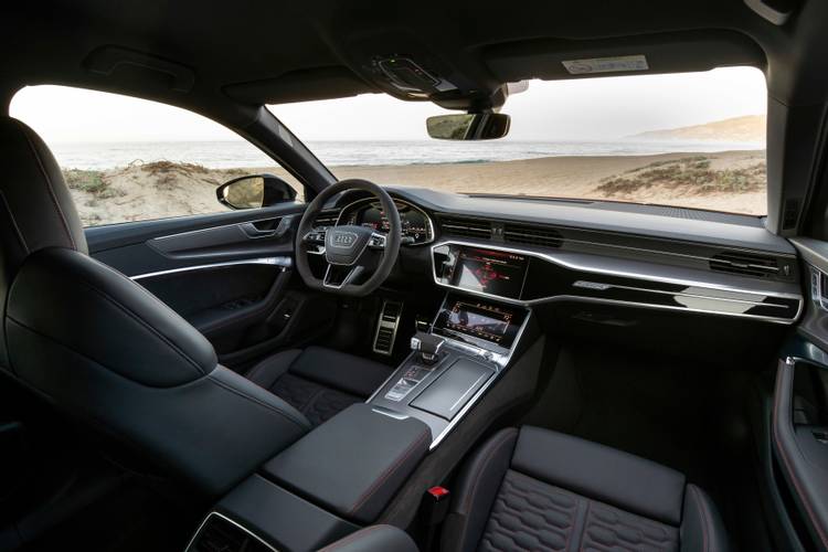 Audi RS6 Avant Kombi C8 4K 2019 interior