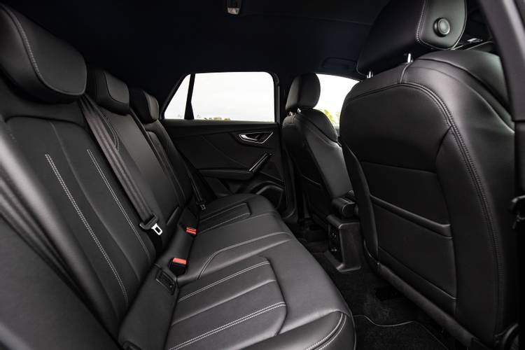 Audi Q2 facelift 2020 rear seats