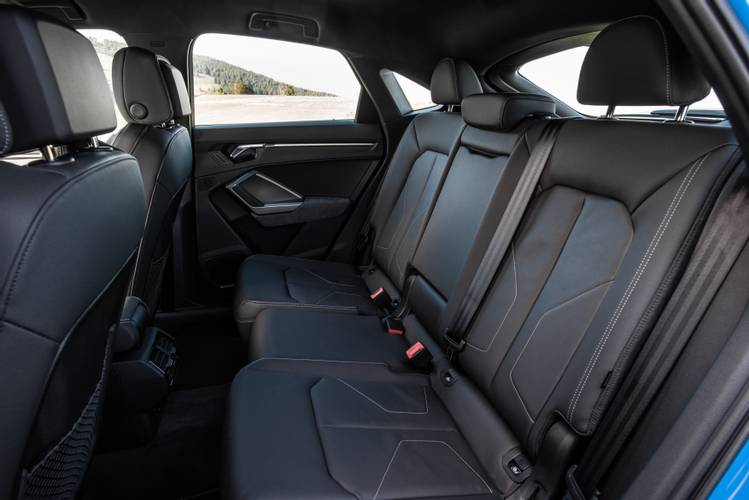 Banquette arrière de la Audi Q3 Sportback F3 2019