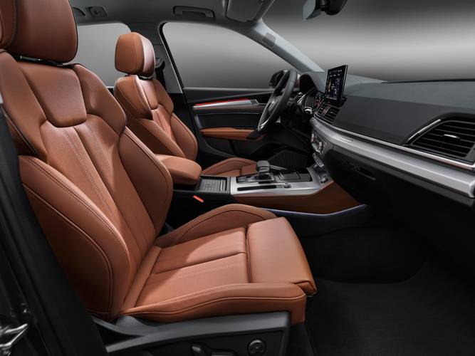 Audi Q5 FY 80A facelift 2020 přední sedadla