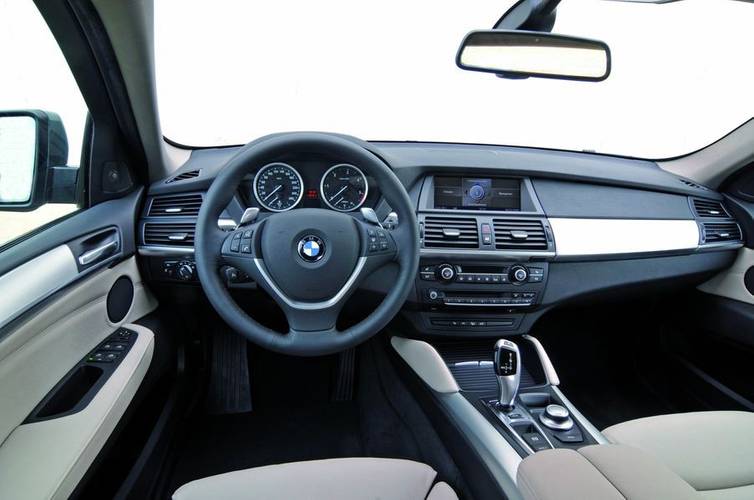 BMW X6 E71 2009 intérieur