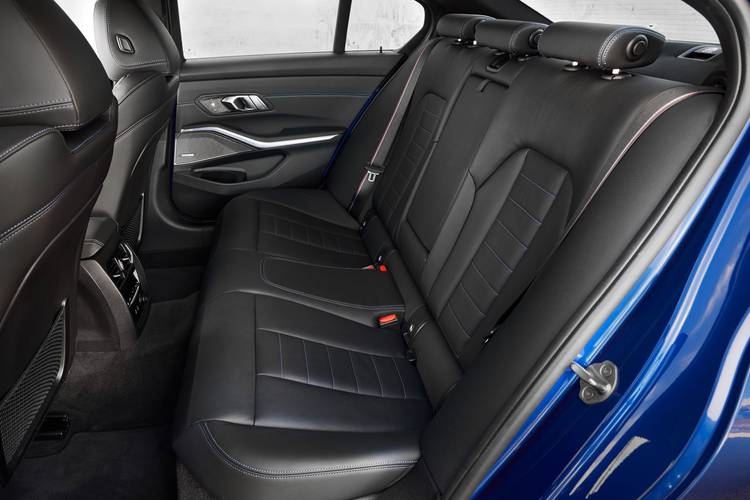 BMW 3 G20 2019 rear seats