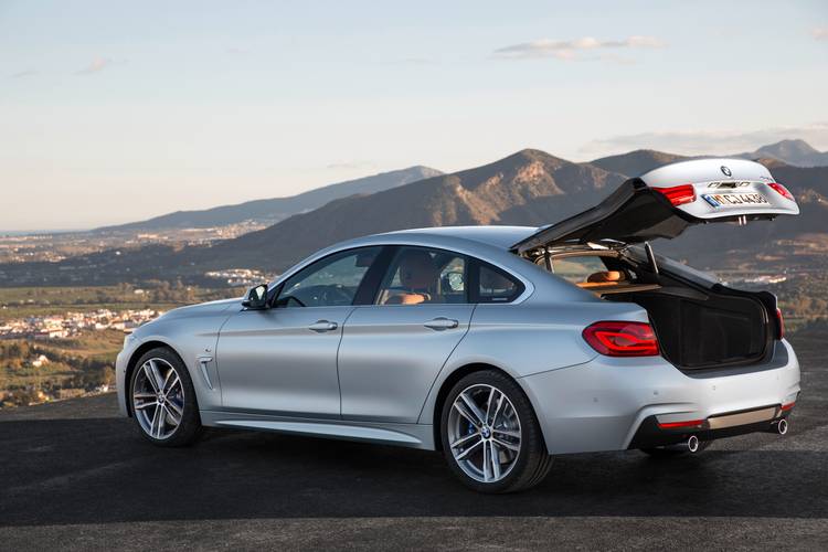 BMW 4 F33 Gran Coupe facelift 2017 boot