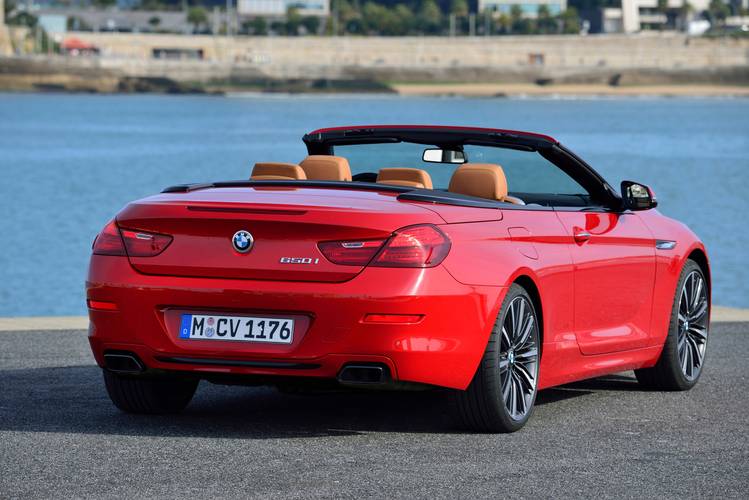 BMW 6 F12 facelift 2015 kabriolet