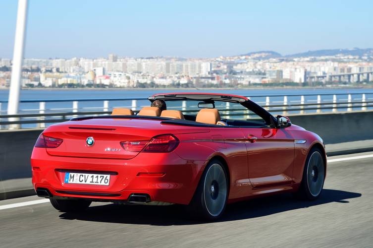 BMW 6 F12 facelift 2015 convertible