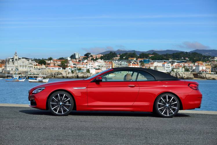 BMW 6 F12 facelift 2016 convertible