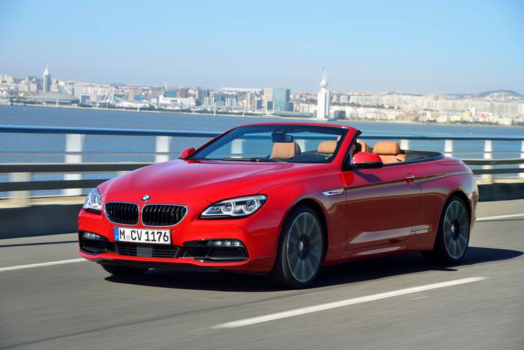 BMW 6 F12 facelift 2017 convertible