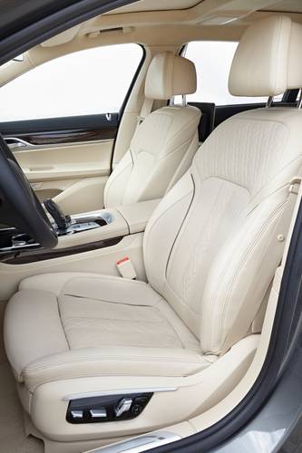 BMW 7 Long G11 2015 asientos delanteros