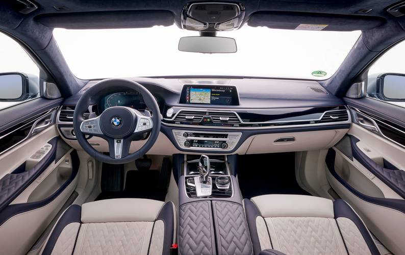 BMW 7 G11 facelift 2019 interieur