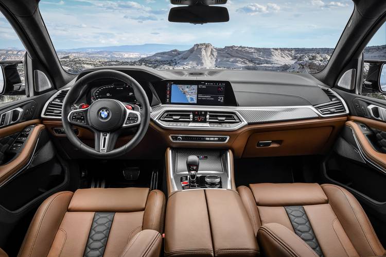 BMW X5 M F95 2019 interior