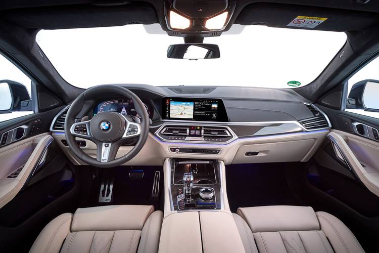 BMW X6 G06 2019 interior