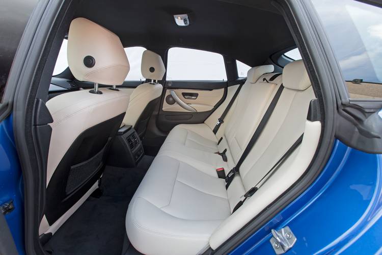 Banquette arrière de la BMW 4 F36 Gran Coupe 2014