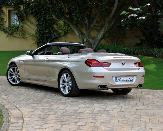 BMW 6 F12 2011 kabriolet