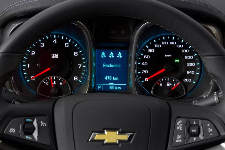 Interno di una Chevrolet Malibu 2011