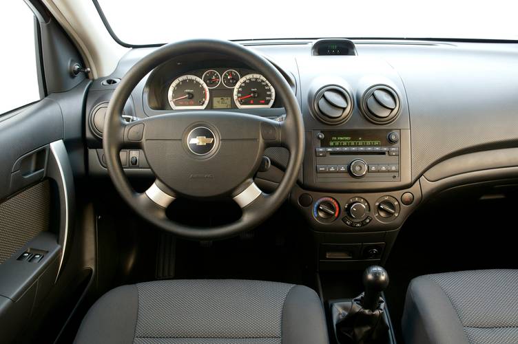 Chevrolet Aveo T250 2006 Sedan interior