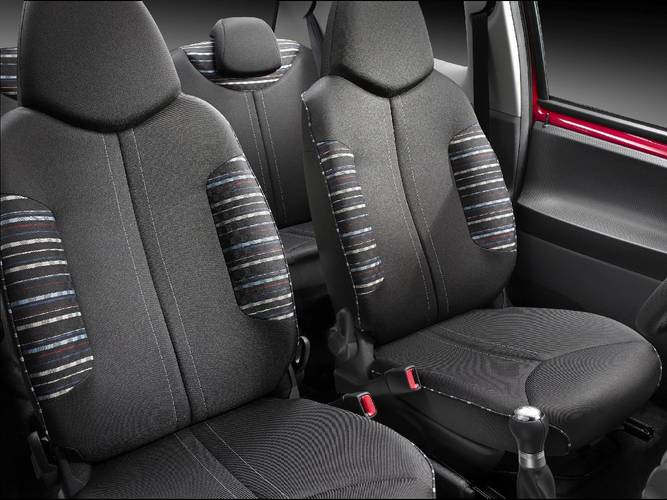 Citroen C1 facelift 2012 2013 2014 front seats