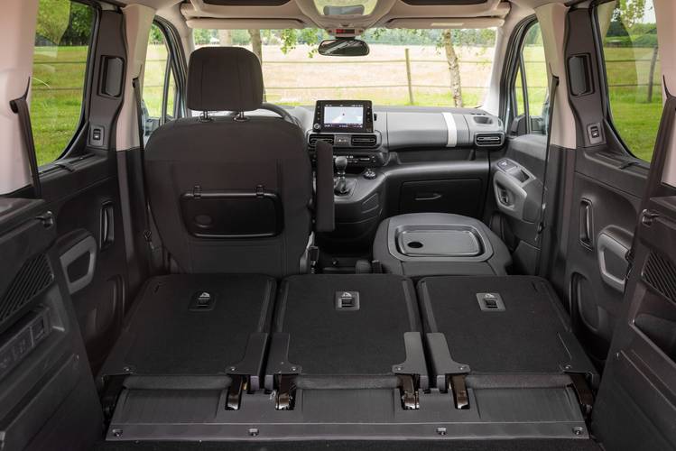 Citroen Berlingo K9 2018 rear folding seats