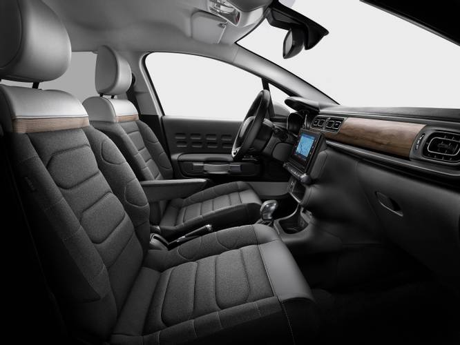 Citroen C3 SX-SY facelift 2020 asientos delanteros