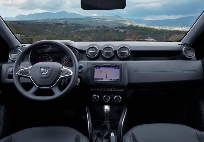 Interno di una Dacia Duster HM 2017