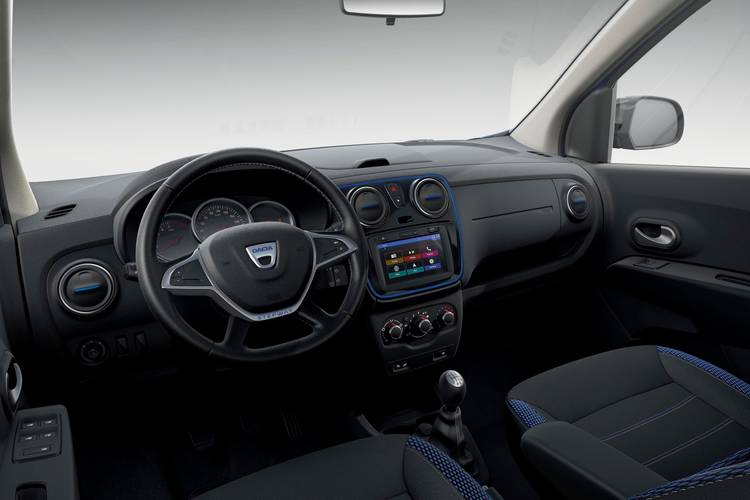 Dacia Lodgy facelift 2017 interiér
