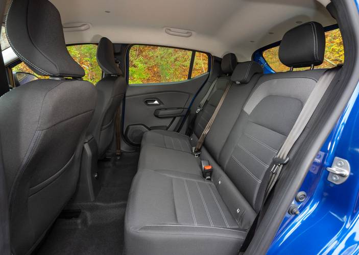 Dacia Sandero 2020 zadní sedadla