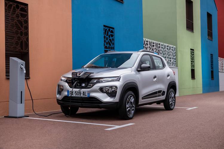 Dacia Spring BBG 2021 nabíjení