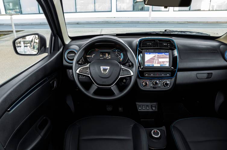 Interno di una Dacia Spring BBG 2021