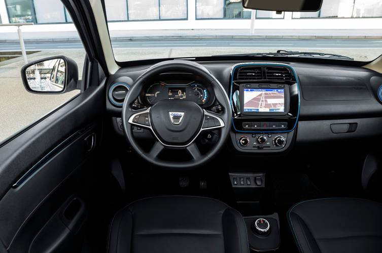 Dacia Spring BBG 2021 wnętrze
