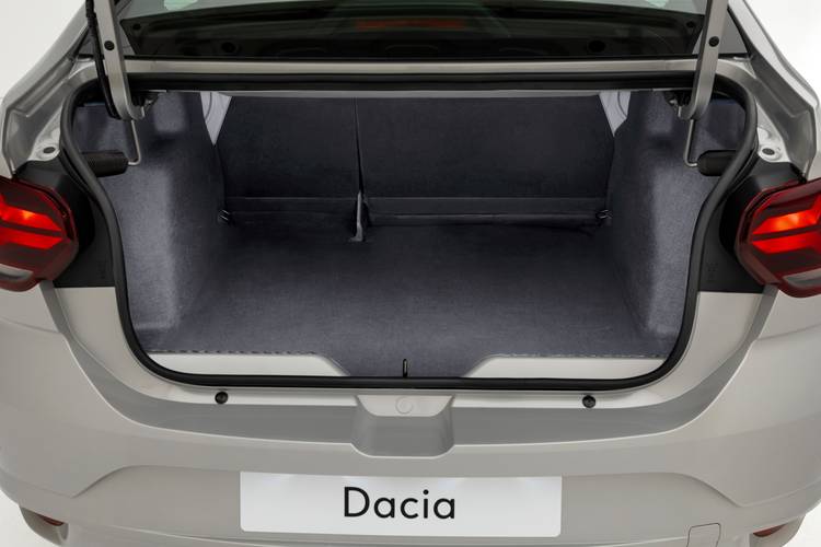 Dacia Logan 2020 sklopená zadní sedadla