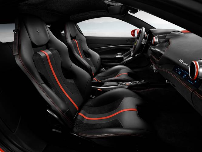 Ferrari F8 Tributo F142MFL 2019 front seats