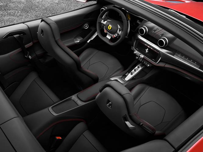 Ferrari Portofino F164 2018 rear seats