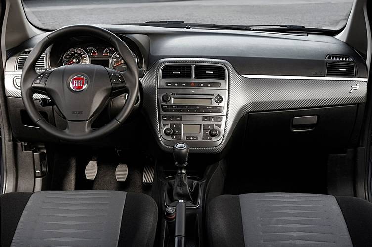 Interno di una Fiat Grande Punto 199 2005