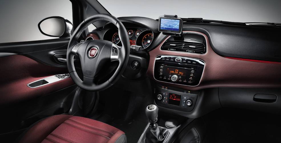 Interno di una Fiat Punto Evo 199 2009