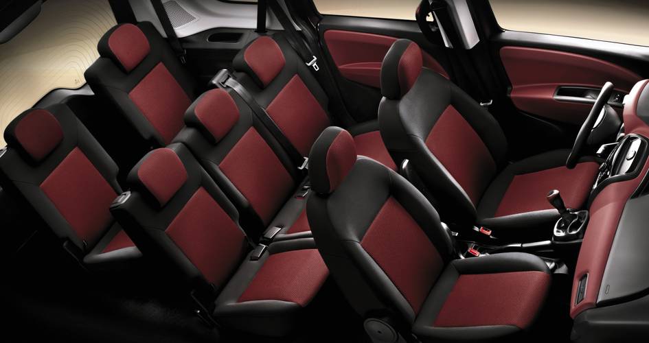 Fiat Doblo 263 2010 rear seats