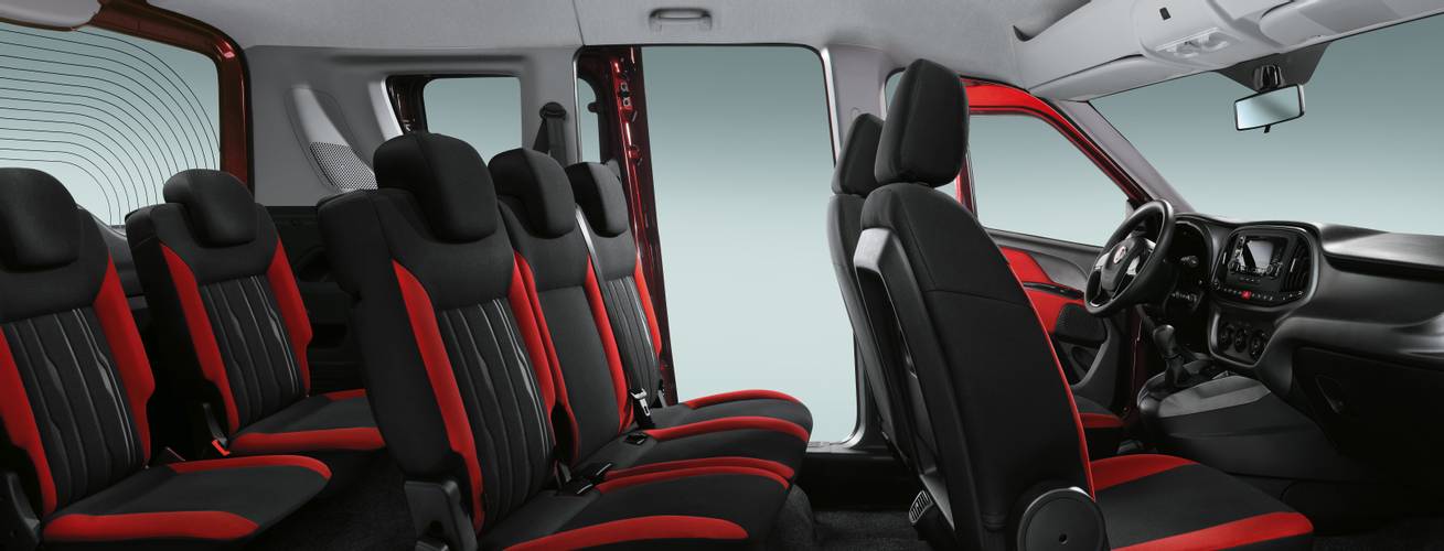Fiat Doblo 263 facelift 2015 přední sedadla