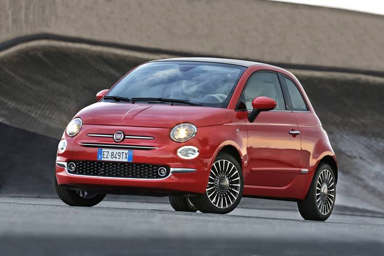 Fiat 500C 312 facelift 2017 cabriolet