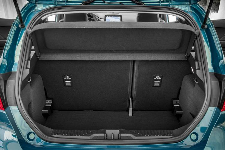 Ford Fiesta 2017 bagażnik