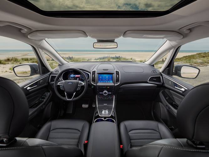 Ford Galaxy CD390 facelift 2019 wnętrze