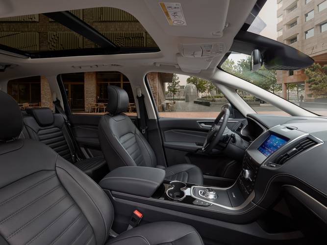 Ford Galaxy CD390 facelift 2019 assentos dianteiros