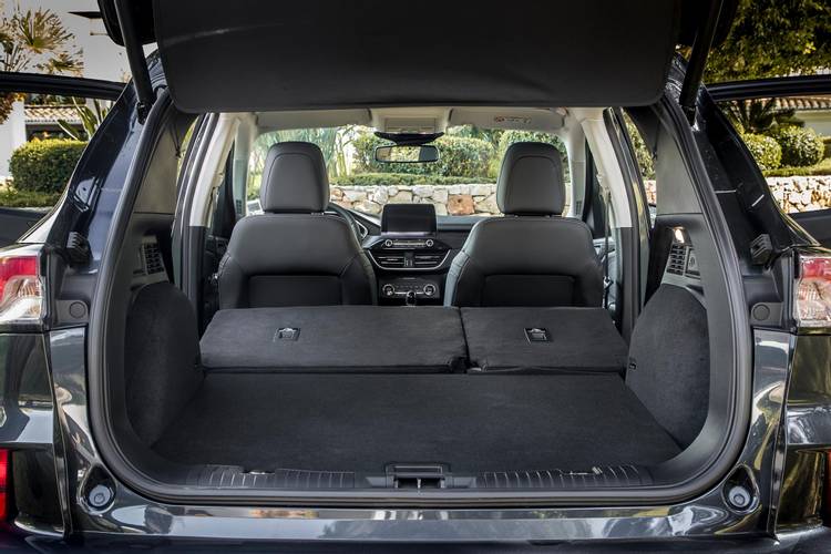 Ford Kuga CX482 2019 bagageruimte tot aan voorstoelen